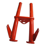Garfo De Direção Mobilete Caloi Vermelho