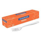 Garfo De Mesa Conjunto Búzios 12 Unid Aço Inox Restaurante