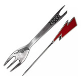 Garfo Furador Ziggy Luxo Kit Borrachas Rosh Mangueira Vaso