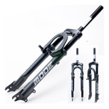 Garfo Suspensão De Bike Aro 24 Standard 21 1mm Disco Preto