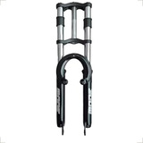 Garfo Suspensão De Bike Aro 24 Standard 21 1mm V brake Mode Cor Preto