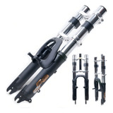 Garfo Suspensão Pra Bike 20 Standard 21 1mm Disco Zoom Gordo Cor Preto