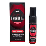Garganta Profunda Intt Spray Anestésico Sabor Morango