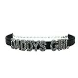 Gargantilha Daddy S Girl Linda Kawaii Com Strass E Colar De Letras Em Couro Sexy DDLG ChokerFi