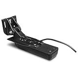 Garmin 010-12909-00 Transdutor All-in-One Sonar De Digitalização De Ultra Alta Definição GT54UHD-TM Com Sonar De Varredura ClearVu De 800 KHz- Preto