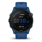 Garmin Forerunner 255 Smartwatch Esportivo Tidal Blue Com Gps, Bluetooth E Monitor Cardíaco - 46 Mm