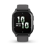 Garmin Smartwatch Venu Sq 2 GPS Monitoramento De Saúde Durante Todo O Dia Vida útil Da Bateria De Longa Duração Tela AMOLED Ardósia E Cinza Sombra