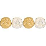 Garneck 4 Peças De Cerâmica Queimador De Incenso Suporte De Vara De Incenso Aquecedor De óleo Essencial Aquecedor De Cera De Incenso óleos Essenciais Suporte De Vela Difusor De Aroma Umidificador