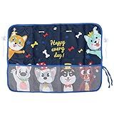 Garneck Cortina De Para Sol Para Carro Com Desenho Animado Lateral Para Janela Protetora De Sol Para Carro Com Bolsa De Rede Bloqueio De Raios UV Para Bebês Crianças E Animais De Estimação