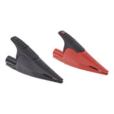 Garra Crocodilo Vermelho preto Ac285 Mandíbulas Aço Fluke