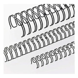 Garra Wireo Espiral 100un 3x1 Encadernação 1 4 P 20 Fls A4