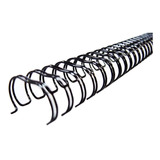 Garra Wireo Espiral 25un 2x1 Encadernação 1 1 4 P 270 Fls A4