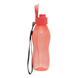 Garrafa 310 Ml Eco Tupper Cabe Na Bolsa Lancheira Mochila Cor Coral Guava