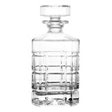 Garrafa 850ml Para Whisky Em Cristal Brooklyn Wolff