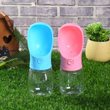 Garrafa Água Bebedouro 350ml Portátil Pet Cachorro Passeio