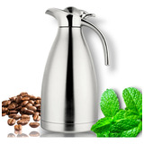Garrafa Bule Termica Café Inox 1 5 Litros Europeia Clássica Cor Prateado
