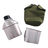Garrafa Cantil Porta Cantil Copo Sacola Térmica Militar