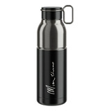Garrafa Caramanhola Elite Mia Thermo Inox Térmica 12 Horas Cor Preto