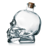 Garrafa Caveira Cranio Tequila Bebidas Licoreira
