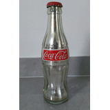 Garrafa Coca Cola Prateada Vidro Colecionável