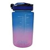 Garrafa De Água 1 Litro Azul Rosa Compacta E Elegante Garrafinha De Agua Ideal Para Academia Treinos Viagens E Atividades Diárias
