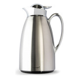 Garrafa De Café E Chá Térmica Aço Inox 1 Litro Vidro