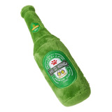 Garrafa De Cerveja Para Pet Pelúcia 25cm Brinquedo Cachorro Cor Colorido Desenho Beer