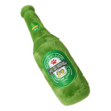 Garrafa De Cerveja Para Pet Pelúcia 25cm Brinquedo Cachorro Cor Colorido Desenho Beer