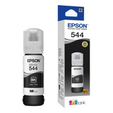 Garrafa De Tinta Epson Eco Tank T544120 Preto Refil Original