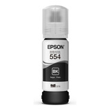 Garrafa De Tinta Epson L8180 L8160 70ml Preta T554120 al