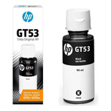 Garrafa De Tinta Original Preto Hp Gt53 Para Hp Smart Tank