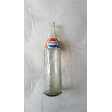 Garrafa De Vidro De Um Litro Antiga Da Pepsi cola Legítima
