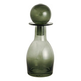 Garrafa Decorativa Enfeite Estilo Vintage Em Vidro Grande