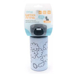 Garrafa Fresh Infantil Em Alumínio Com Canudo 580ml Azul