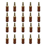 Garrafa Growler Pet 500ml Âmbar 20 Unidades Com Tampa