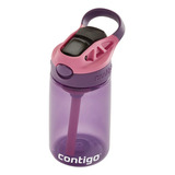 Garrafa Infantil Contigo Squeeze Kids 414ml Rosa E Roxo
