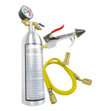 Garrafa Injetora Flushing Limpeza 141b Com Manômetro