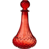 Garrafa Licoreira Ha skraft Vermelha Diamante 700ml