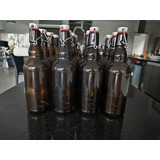 Garrafa Para Cerveja Artesanal Com Tampa Flip Pouco Uso