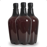 Garrafa Pet 1 Litro Ambar 10 Unidades Nf Cerveja Artesanal