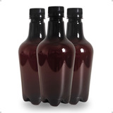 Garrafa Pet 500ml Ambar 20 Unidades Cerveja Artesanal
