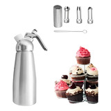 Garrafa Sifão P Creme Chantilly 500ml Home Kitchen 3 Bicos