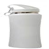 Garrafa Squeeze 750 Ml Aço Inox Com Canudo Conserva Bebida Quente 6 Horas E Gelada 8 Horas Branco