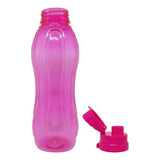 Garrafa Squeeze Feminina Para Água Academia Fitness 500ml Cor Rosa chiclete