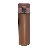 Garrafa Termica 500ml Água Squeeze Academia Fitness Dourado