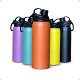 Garrafa Térmica 800ml Aço Inox Água Gelada 24horas Academia