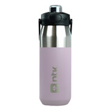 Garrafa Térmica Bike Trilha Camping Isomax 750ml Ntk C alça Cor Roxo