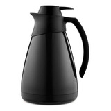 Garrafa Térmica Bule Acolher 100 Inox 1l Sanremo Café Cor Preto