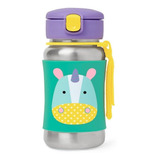 Garrafa Térmica De Aço Inox Zoo Unicórnio Skip Hop Amarelo
