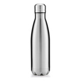 Garrafa Térmica De Inox 750ml Conserva Gelado Por Até 24h Cor Prateado